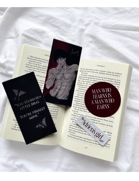 Signed Paperback Vermilion Vows + Goodies