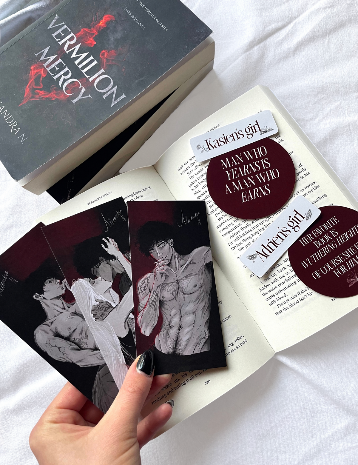 Signed Vermilion Series Bundle + Goodies