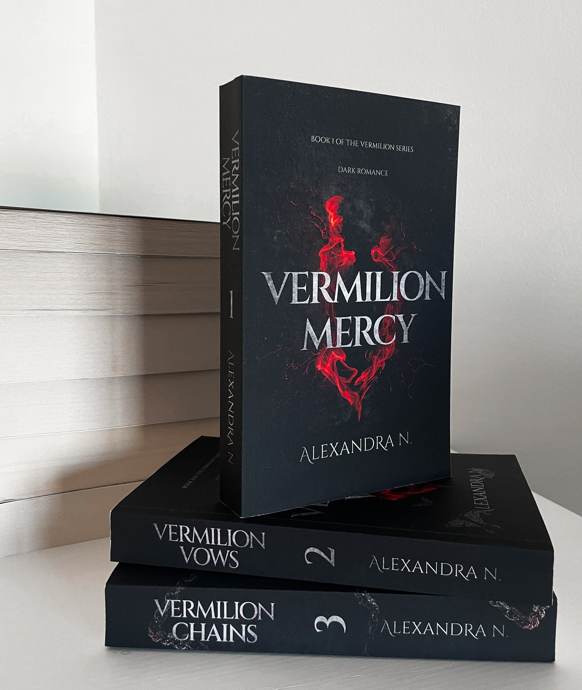 Signed Vermilion Series Bundle + Goodies