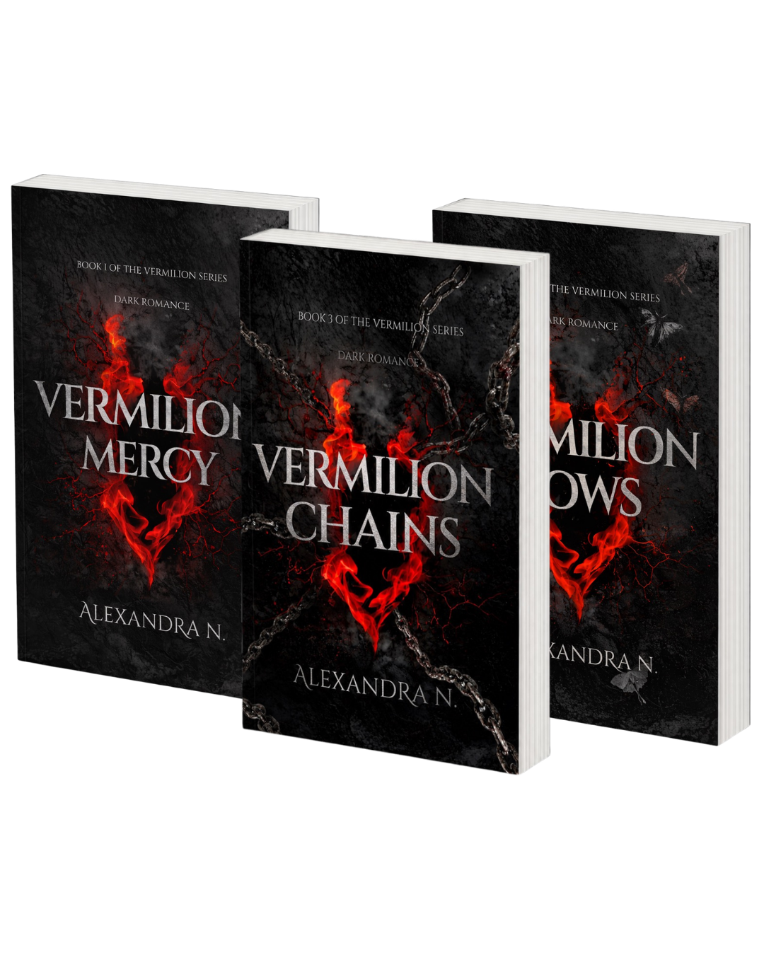 Signed Vermilion Series Bundle + Goodies