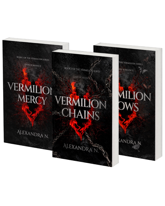 Signed Vermilion Series Bundle + Goodies